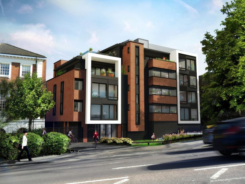 architectural design for luxury apartment conversion in Norwich