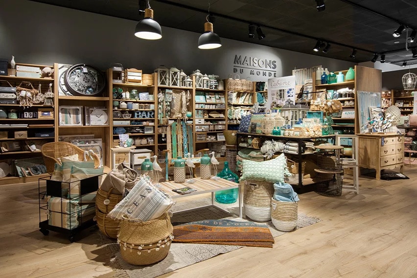 maisons du monde retail interior design